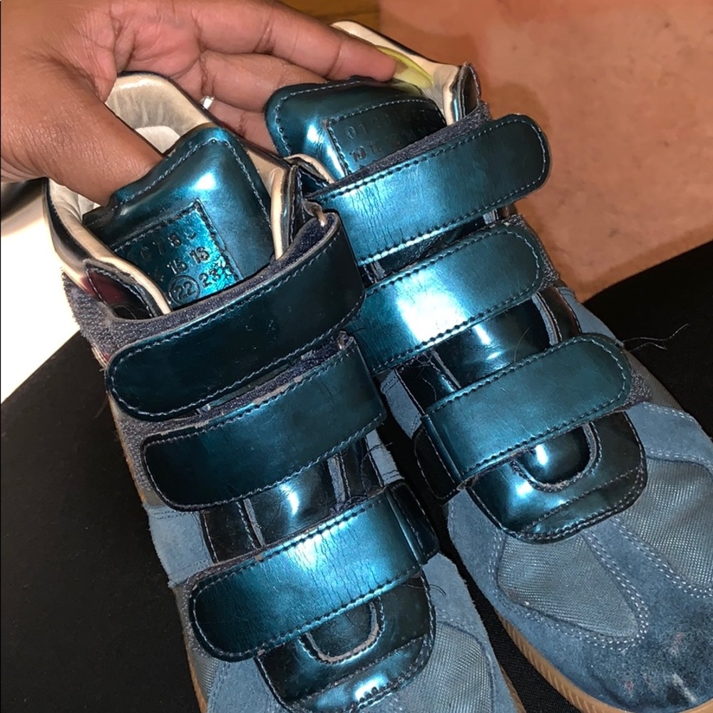 MM6 high top sneakers